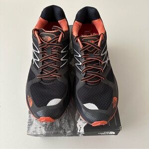 The North Face Men's Ultra Cardiac Running Shoes - 9.5 - TNF Black/Arabian Spice